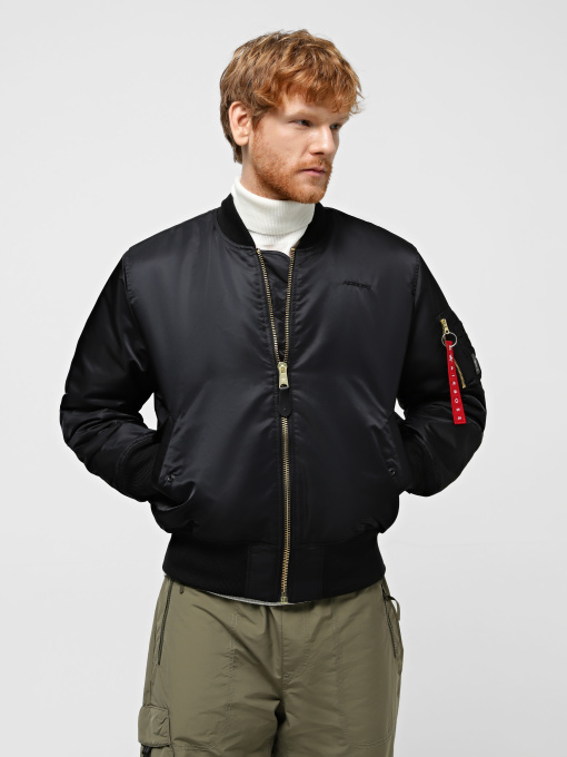 Куртки и дубленки Airboss MA-1 модель 017700001020705_black Фото