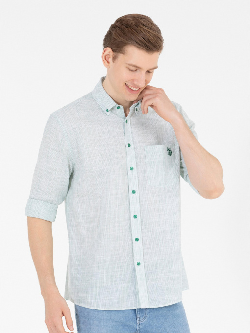 Рубашки US Polo модель G081GL004.000.1575234.VR054 Фото