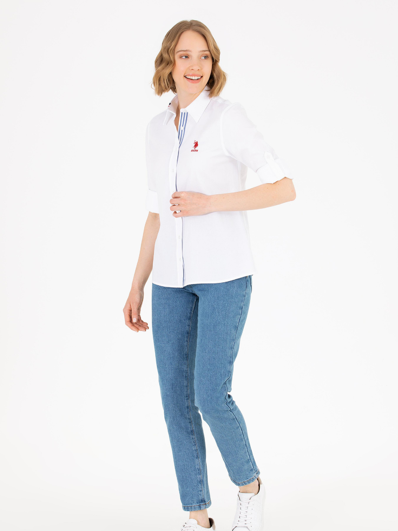 Рубашки US Polo модель G082SZ004.000.1578921.VR013 Фото