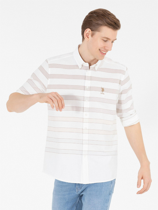 Рубашки US Polo модель G081GL004.000.1579397.VR049 Фото