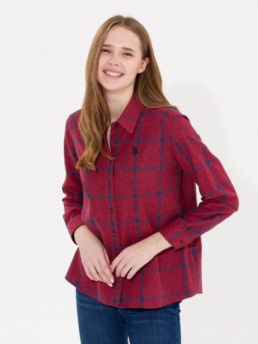 Рубашки US Polo модель G082SZ004.000.1563822.VR014 Фото