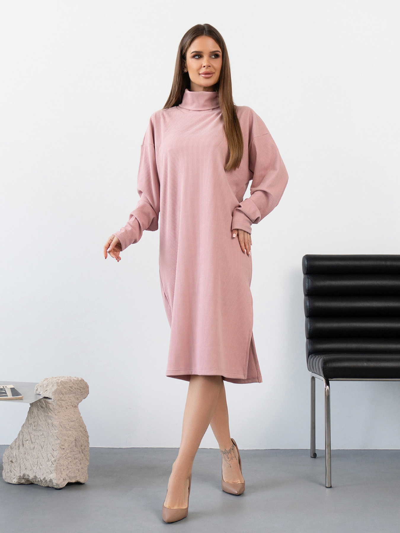 Сукні ISSA Plus модель 14433_розовый Фото