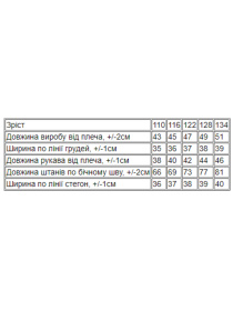 Костюмы Носи своє модель 6063-057-33-8-blakitnij-dzhins Фото