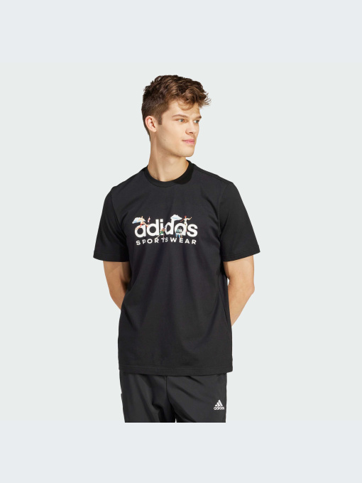Футболки и поло Adidas Graphics модель IS2863 Фото