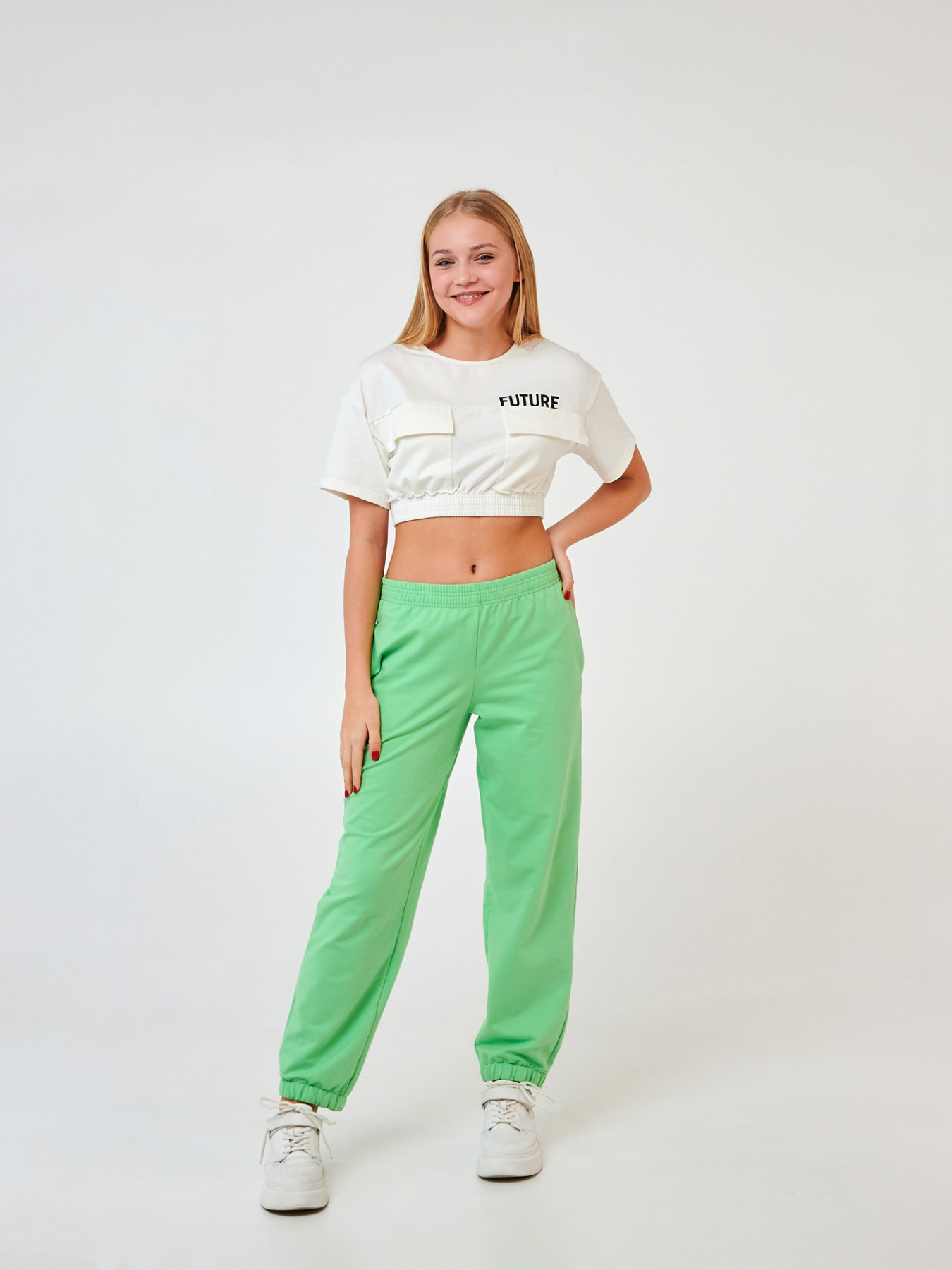 Штани SMIL модель smil_115595-mentol Фото