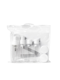 Дорожний набір з 6 ємностей MARIE FRESH Cosmetics модель trs-1-9 Фото