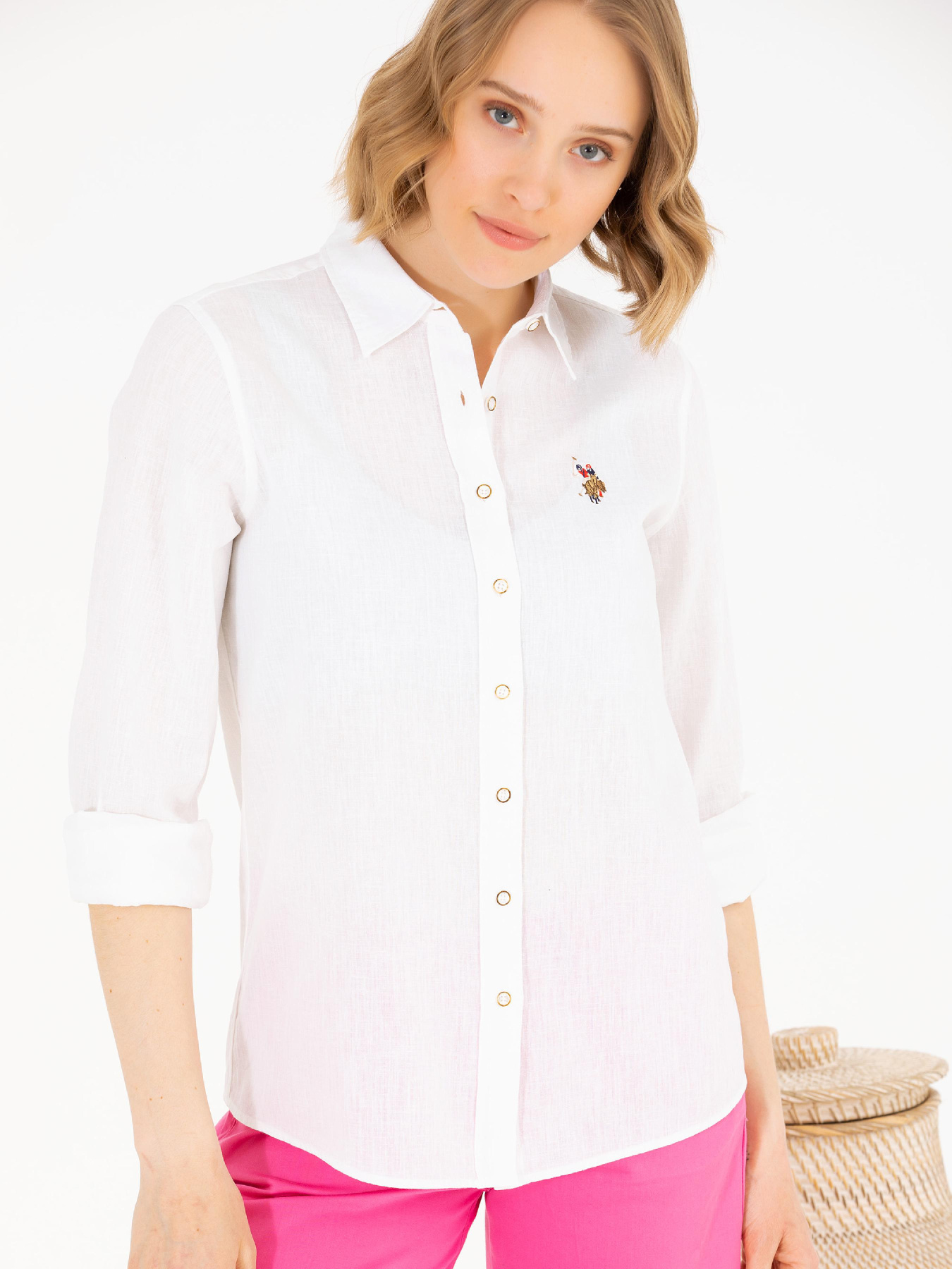 Рубашки US Polo модель G082SZ004.000.1570438.VR013 Фото