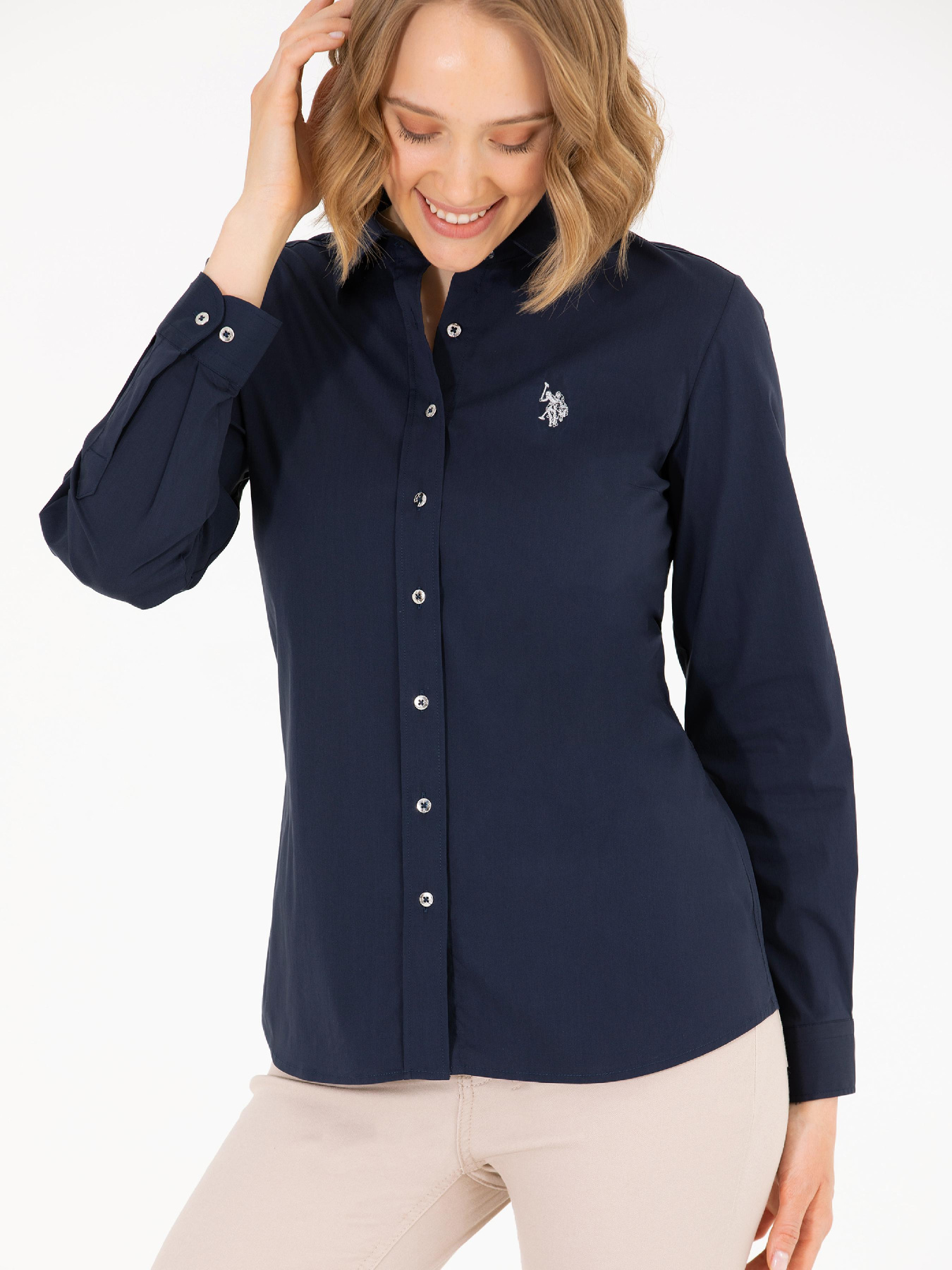 Рубашки US Polo модель G082SZ004.000.1570603.VR033 Фото