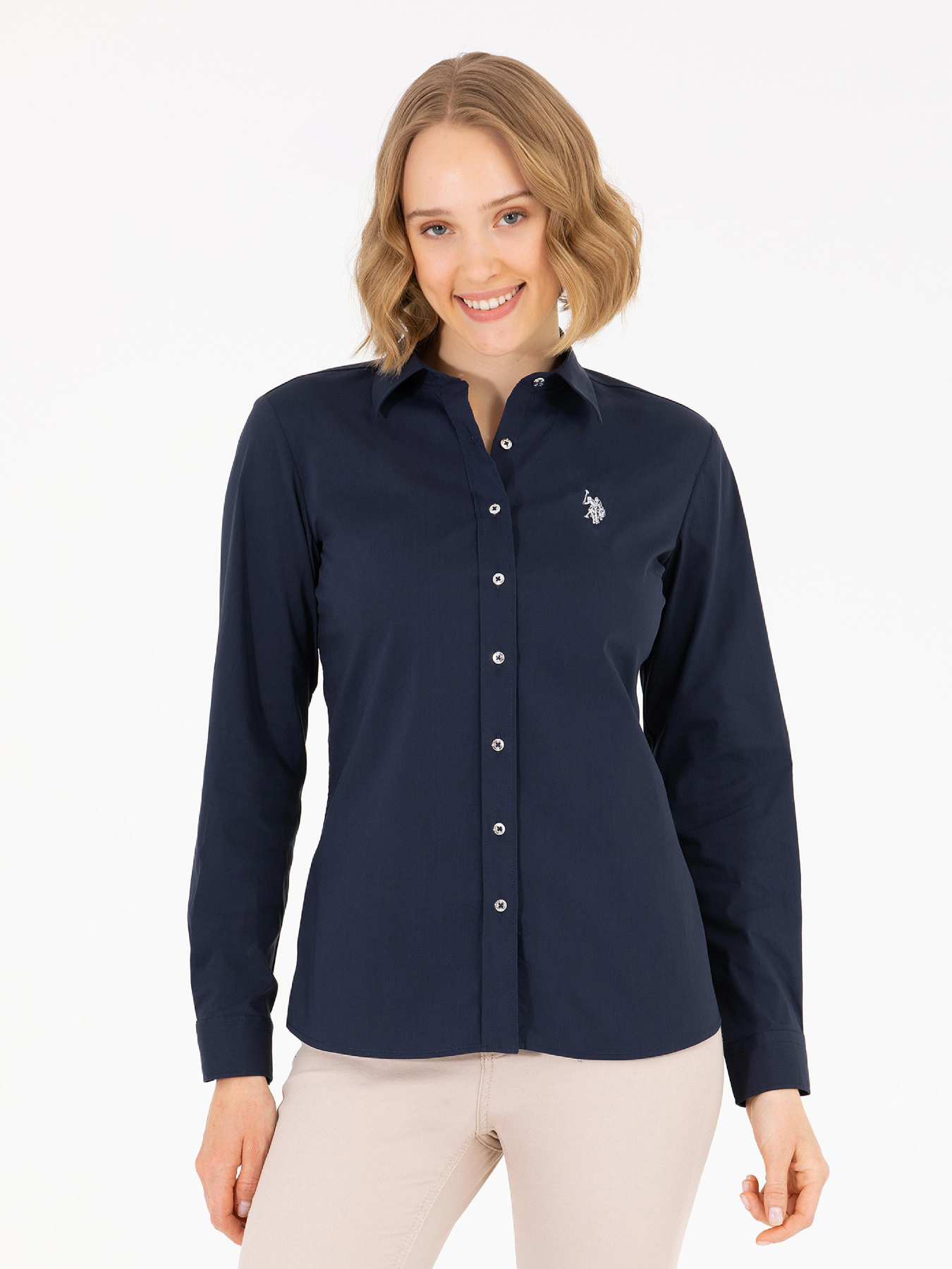 Рубашки US Polo модель G082SZ004.000.1570603.VR033 Фото