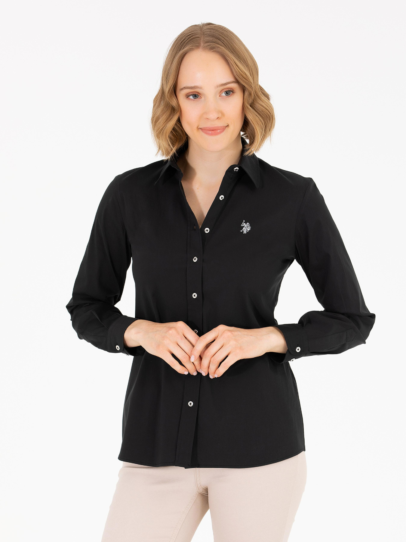 Рубашки US Polo модель G082SZ004.000.1570603.VR046 Фото