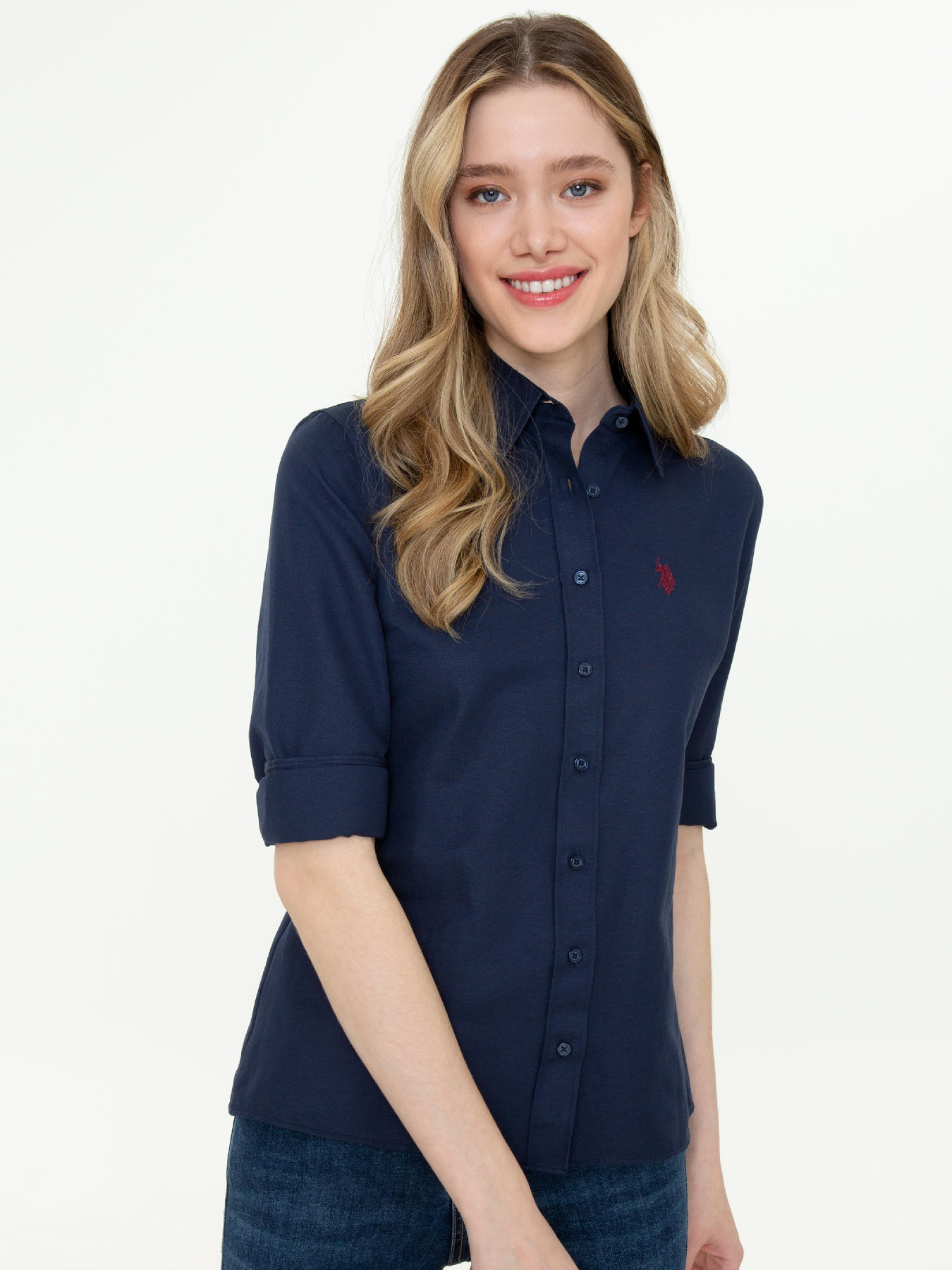 Рубашки US Polo модель G082GL004.000.1554842.VR033 Фото