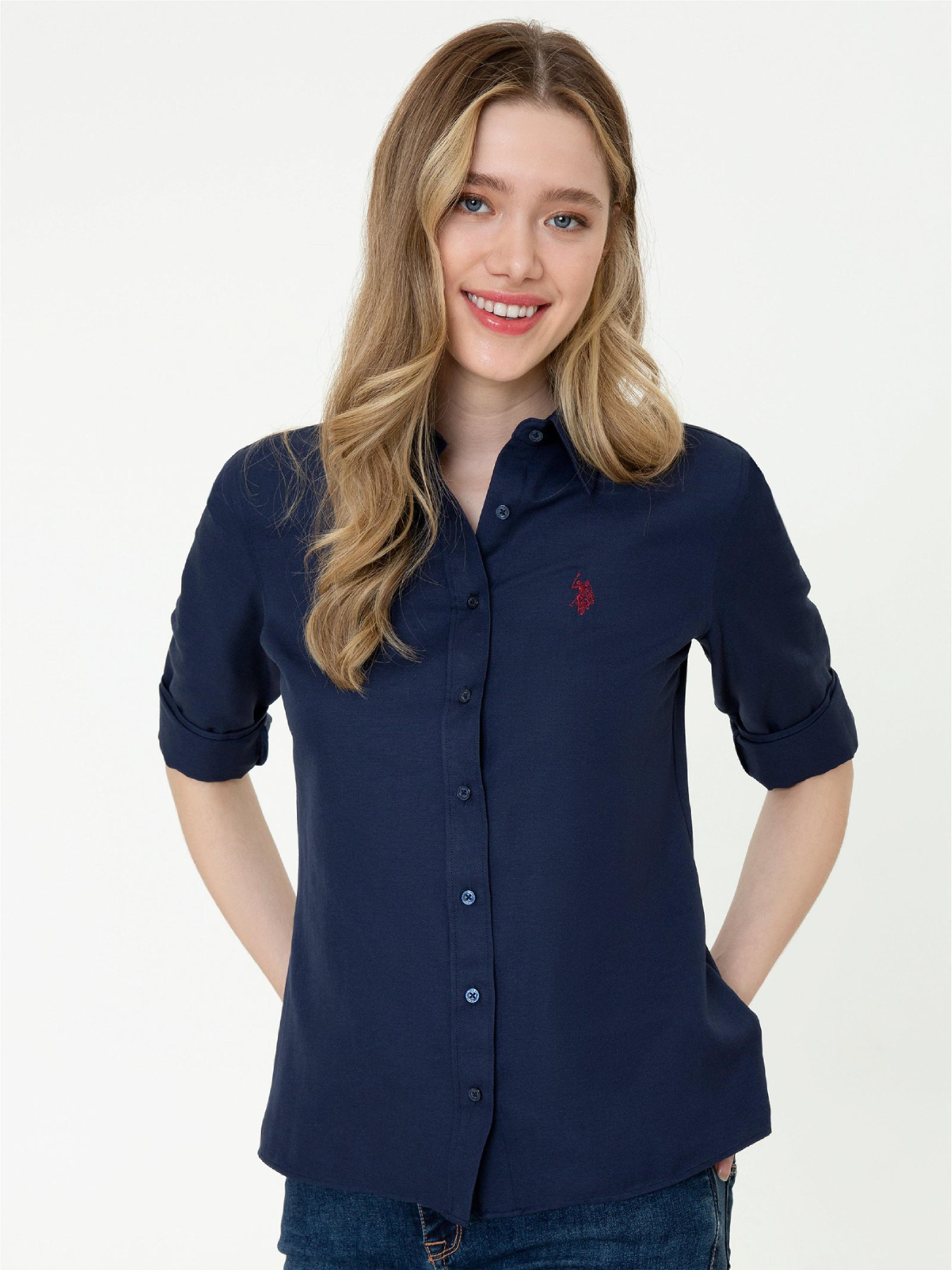 Рубашки US Polo модель G082GL004.000.1554842.VR033 Фото