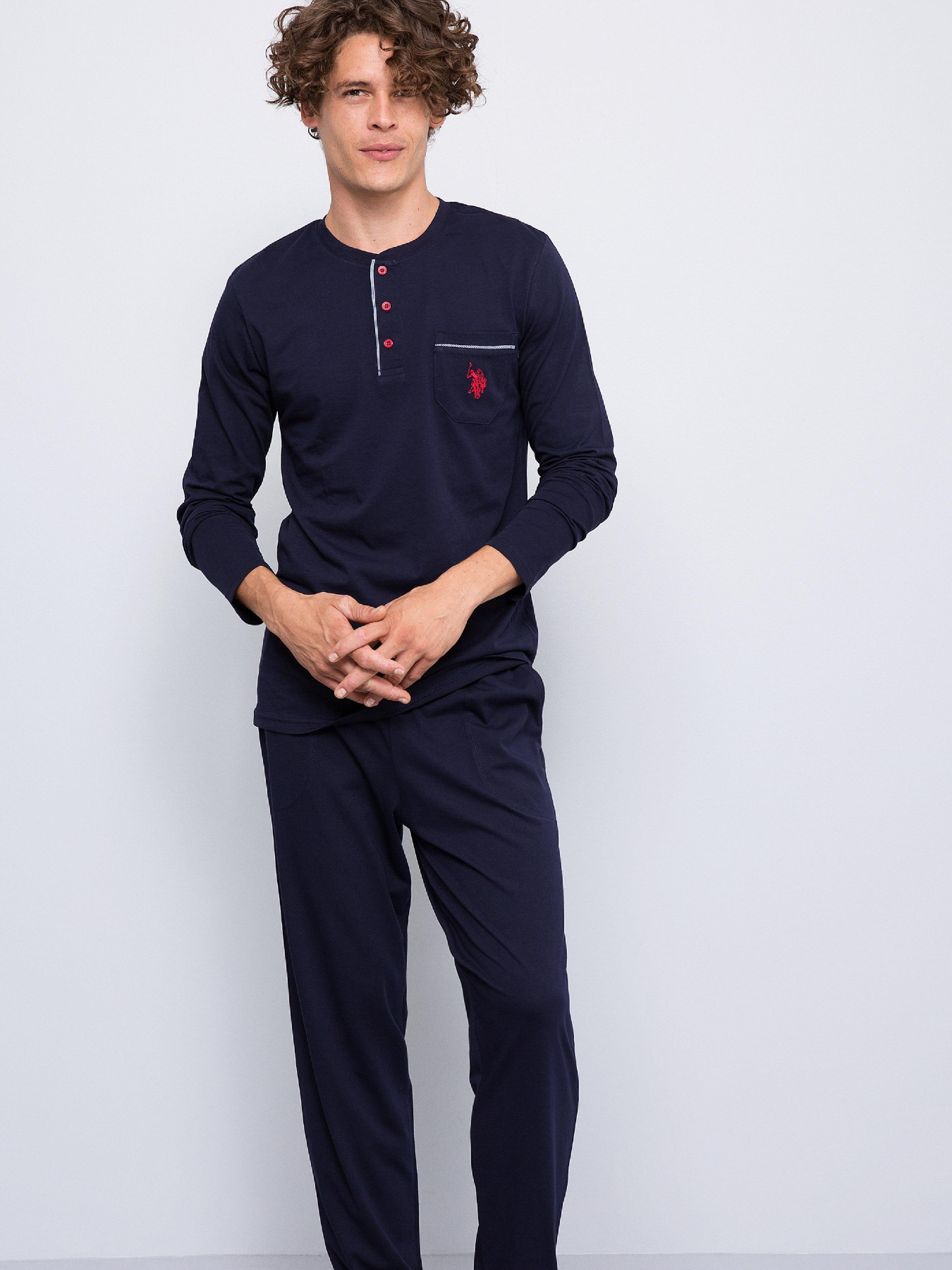 Одежда для дома и сна US Polo модель G081SZ0HF.000.17384.VR033 Фото