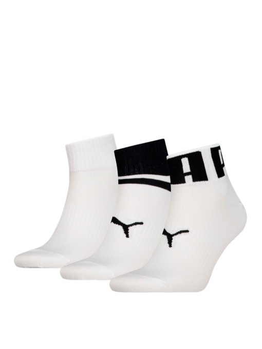 Носки и гольфы PUMA Unisex Big Logo Quarter модель 938389 Фото