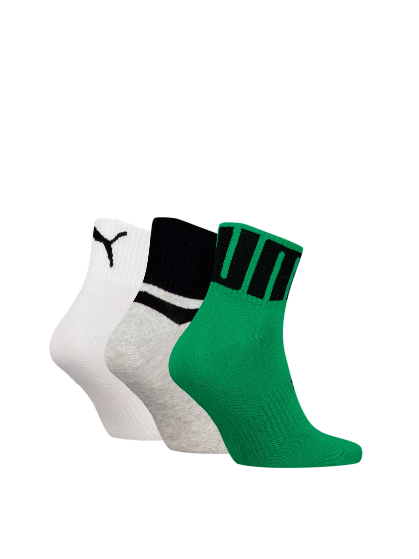 Шкарпетки та гольфи PUMA Unisex Big Logo Quarter модель 938389 Фото