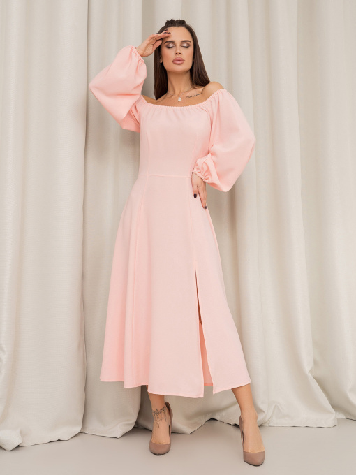 Сукні ISSA Plus модель 14448_розовый Фото
