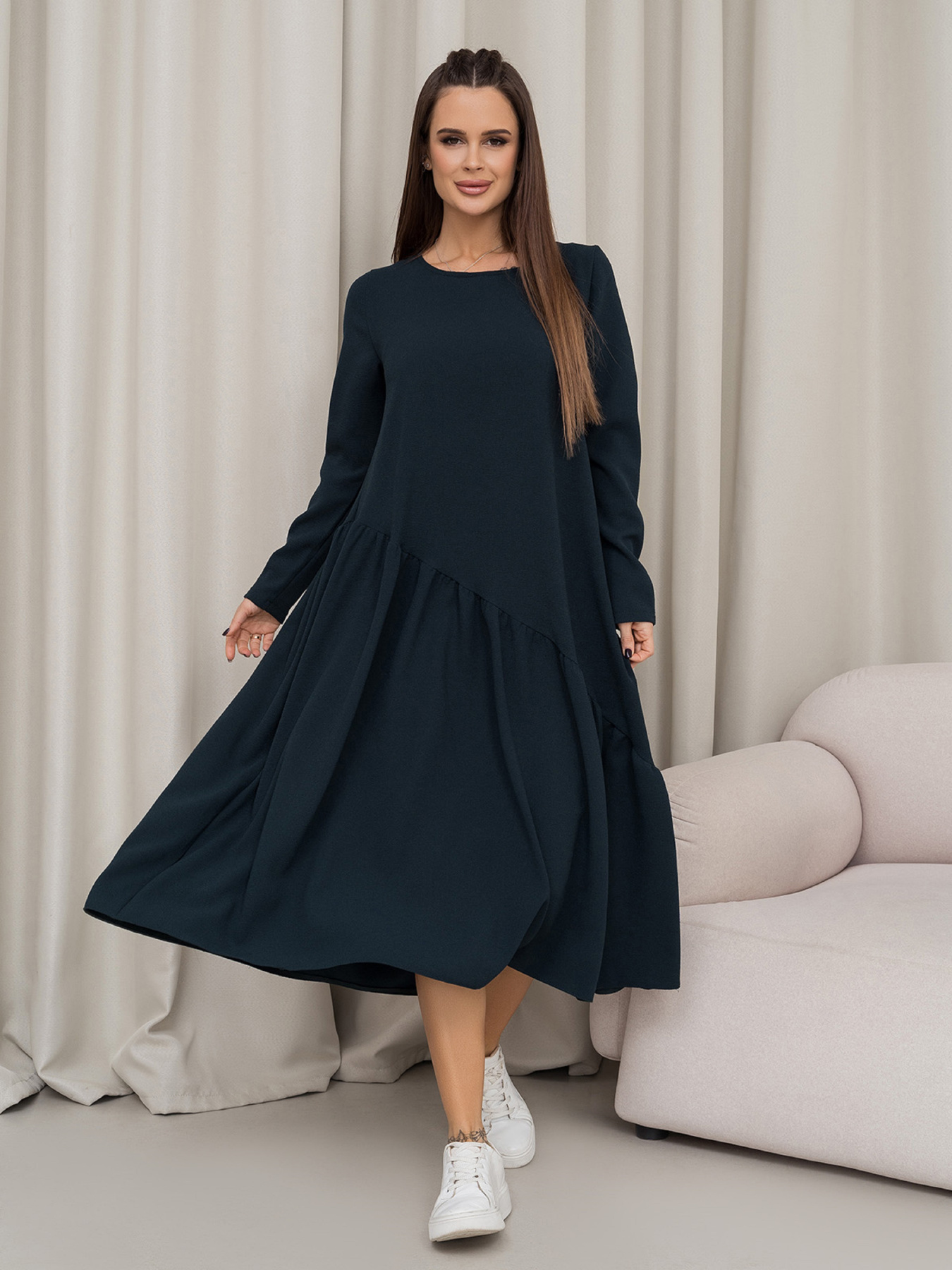 Сукні ISSA Plus модель 14454_зеленый Фото