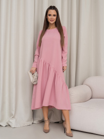 Платья ISSA Plus модель 14454_розовый Фото