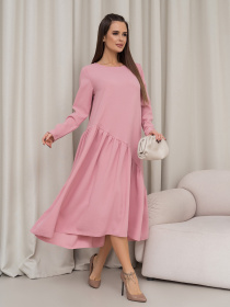 Сукні ISSA Plus модель 14454_розовый Фото