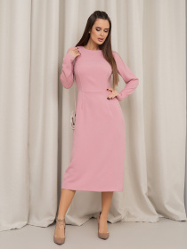 Сукні ISSA Plus модель 13842_розовый Фото