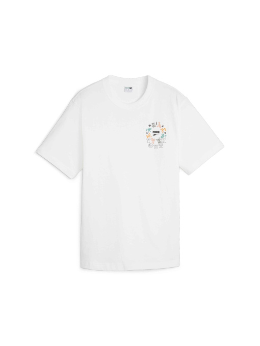 Футболки і поло PUMA Downtown Relaxed Graphic Tee модель 624359 Фото