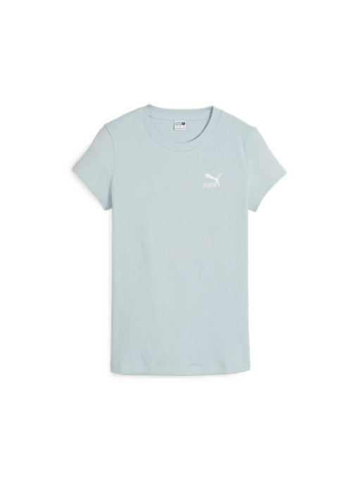 Футболки и поло PUMA Classics Ribbed Slim Tee модель 624264 Фото