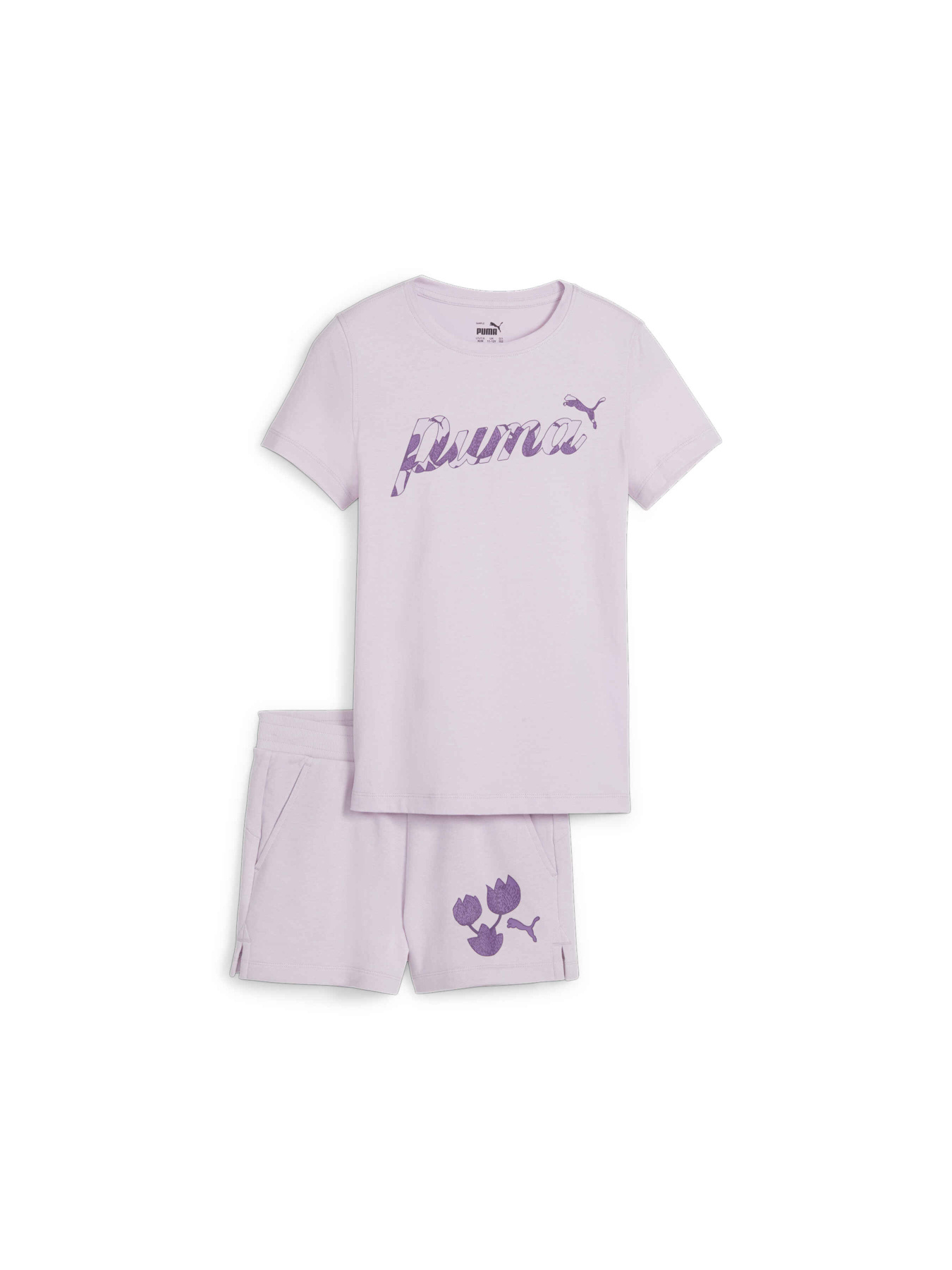 Костюми PUMA Blossom Tee & Shorts Set модель 680320 Костюми PUMA Blossom Tee & Shorts Set модель 680320 Фото