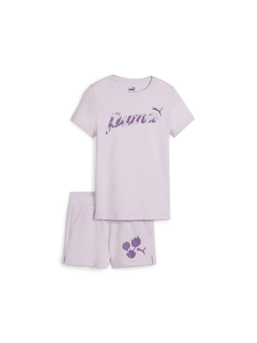 Костюми PUMA Blossom Tee & Shorts Set модель 680320 Фото