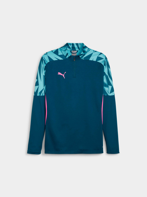 Худі та світшоти PUMA Individualfinal 1/4-zip Top модель 658982 Фото