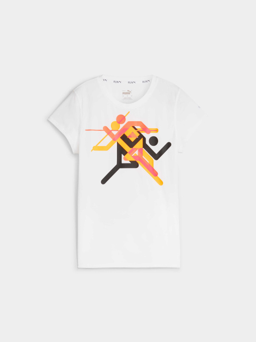 Футболки и поло PUMA Run Faster Icons Tee модель 524977 Фото