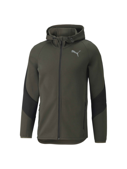 Куртки и дубленки PUMA Evostripe Full-zip Hoodie модель 847401 Фото