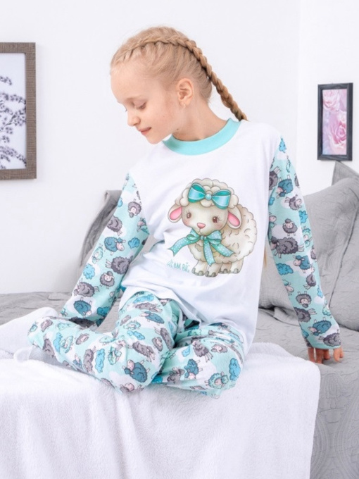 Одяг для дому та сну Носи своє модель 6076-002-33-5-ovechki-m-qta Фото