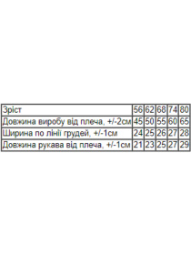 Одяг для немовлят Носи своє модель 5032-036-33-4-elektrik Фото