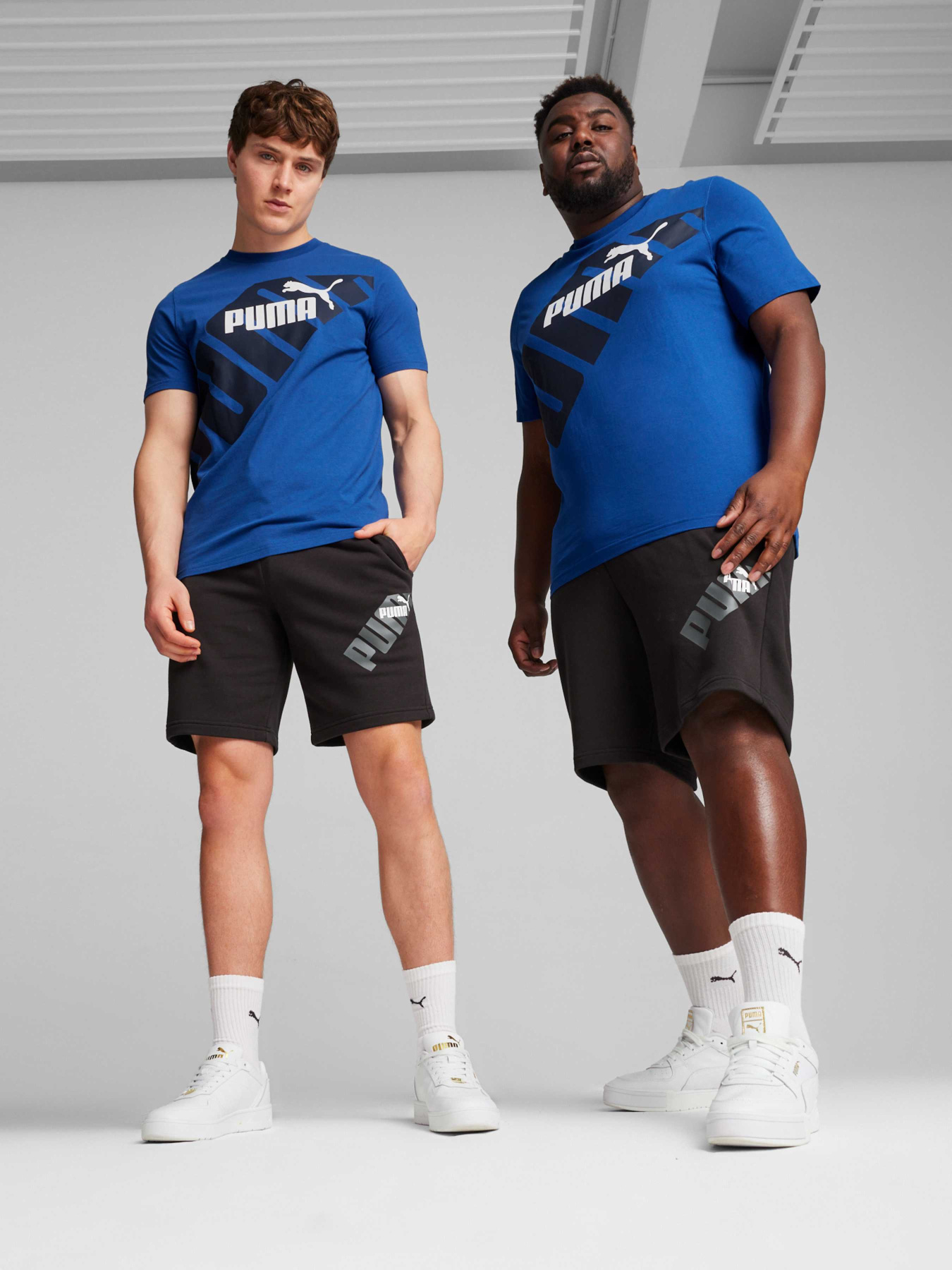 Шорты PUMA Power Graphic Shorts модель 678965 Шорты PUMA Power Graphic Shorts модель 678965 Фото