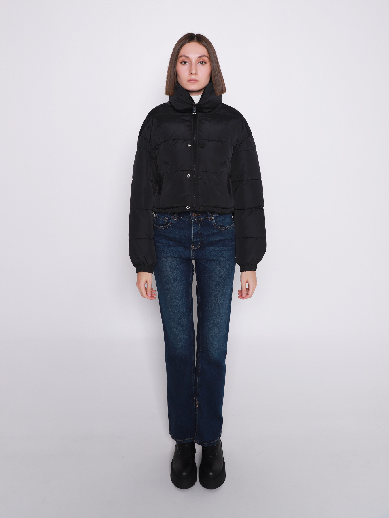 Куртки и дубленки URBAN TRACE модель LA608-BLACK Куртки и дубленки URBAN TRACE модель LA608-BLACK Фото