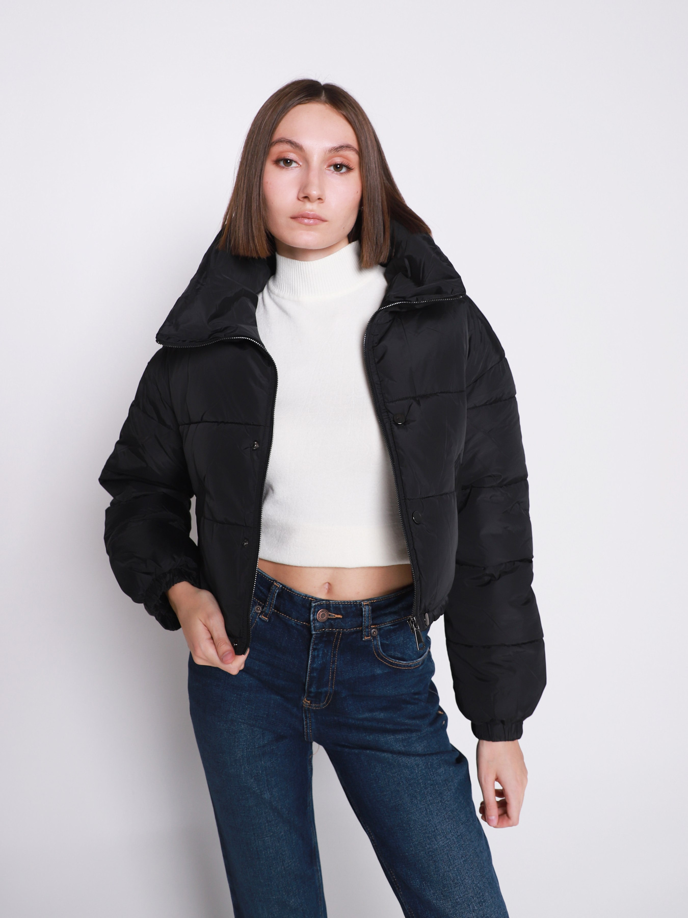 Куртки и дубленки URBAN TRACE модель LA608-BLACK Куртки и дубленки URBAN TRACE модель LA608-BLACK Фото