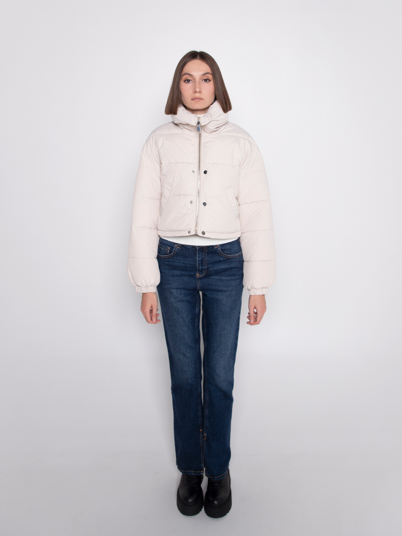 Куртки и дубленки URBAN TRACE модель LA608-BEIGE Куртки и дубленки URBAN TRACE модель LA608-BEIGE Фото