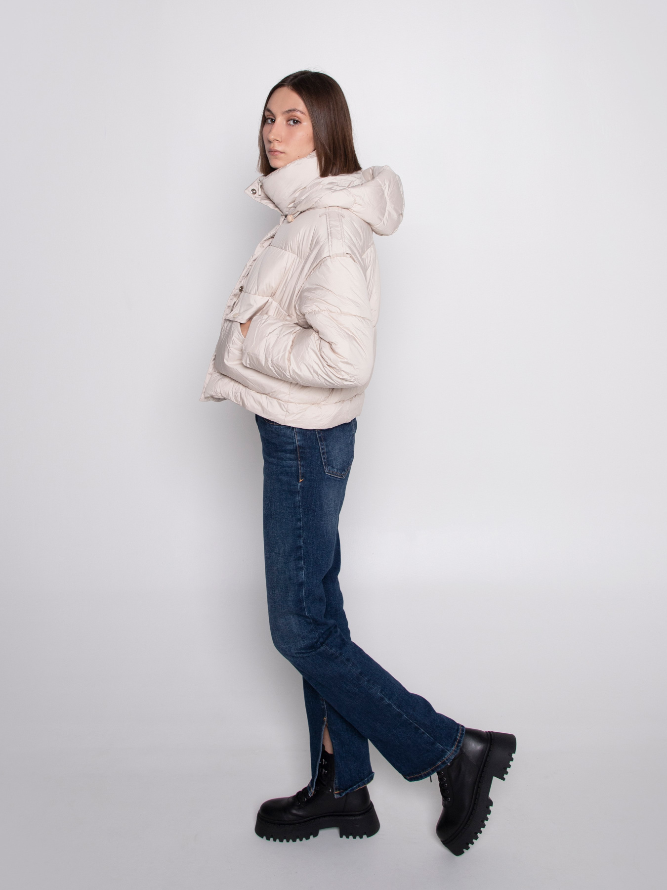 Куртки и дубленки URBAN TRACE модель HAR001-BEIGE Куртки и дубленки URBAN TRACE модель HAR001-BEIGE Фото