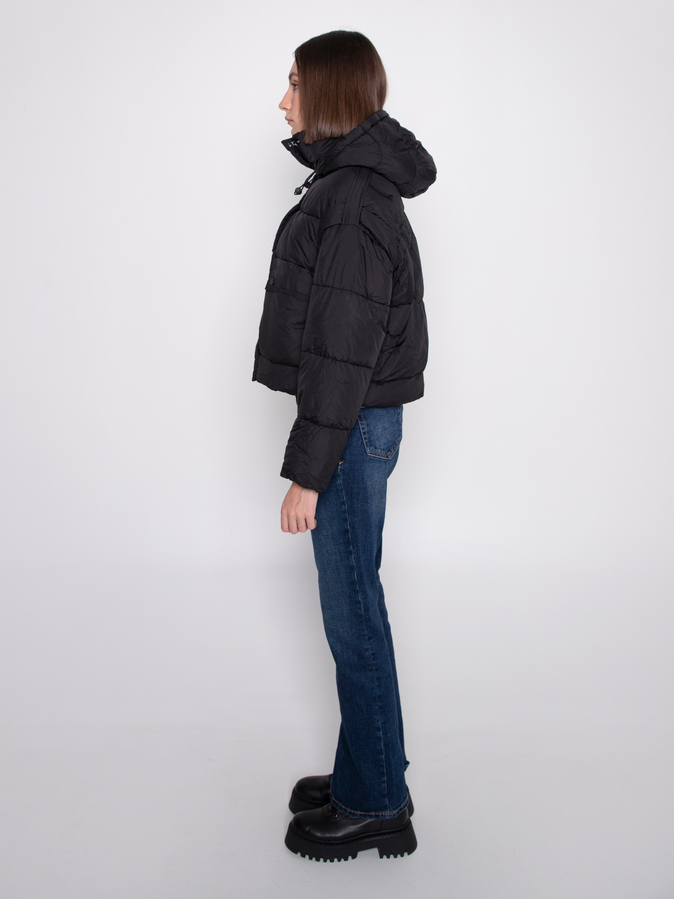 Куртки и дубленки URBAN TRACE модель HAR001-BLACK Куртки и дубленки URBAN TRACE модель HAR001-BLACK Фото