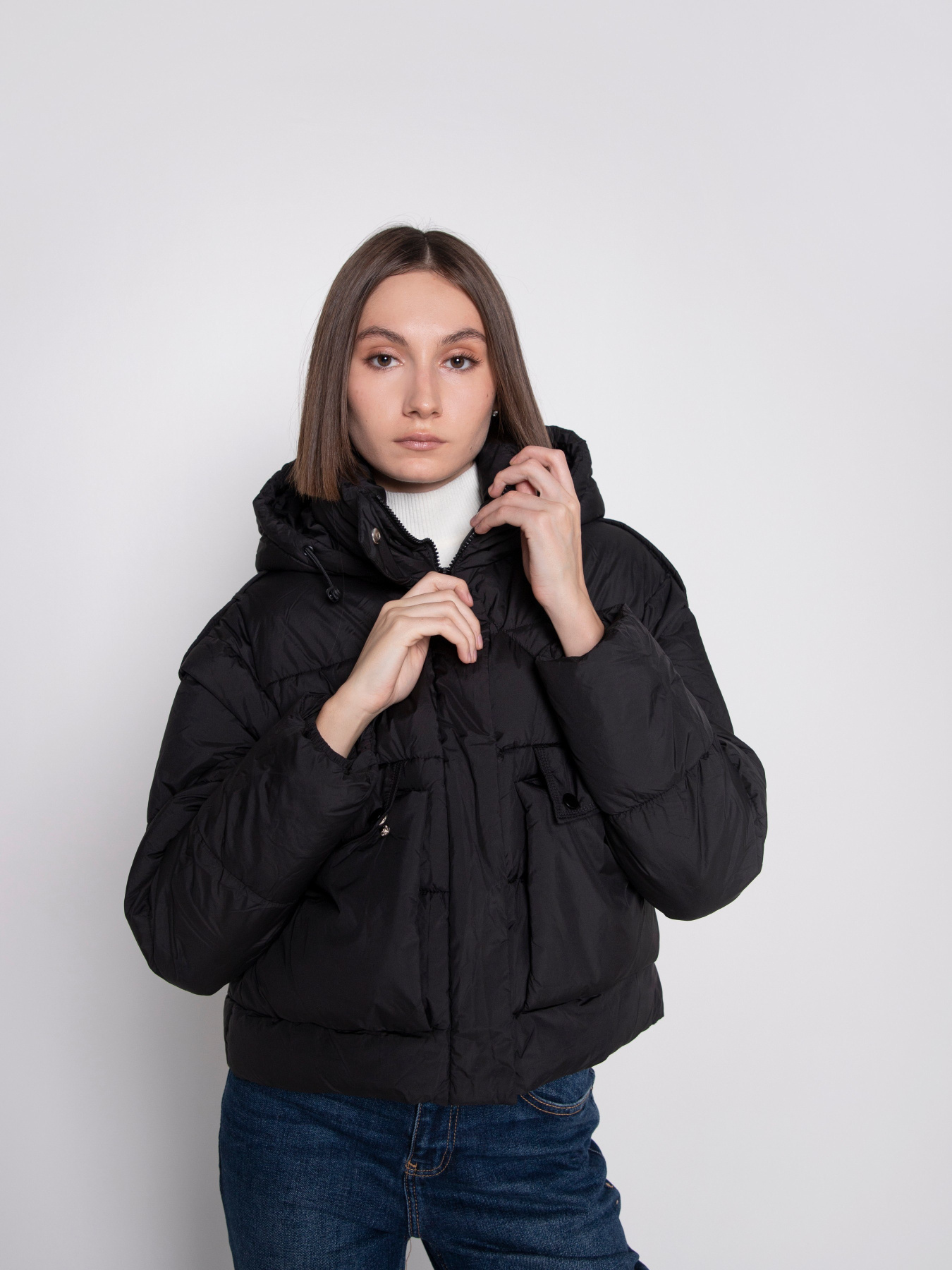 Куртки и дубленки URBAN TRACE модель HAR001-BLACK Куртки и дубленки URBAN TRACE модель HAR001-BLACK Фото