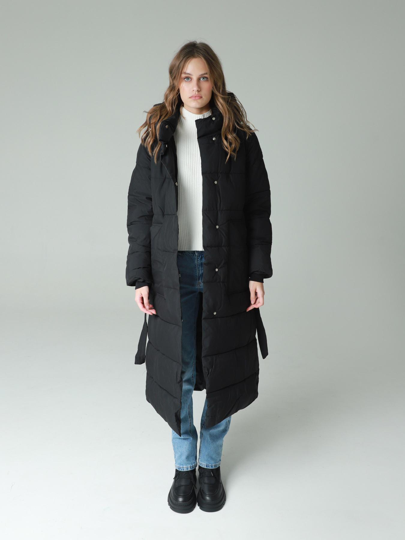 Куртки и дубленки URBAN TRACE модель Z751-BLACK Фото
