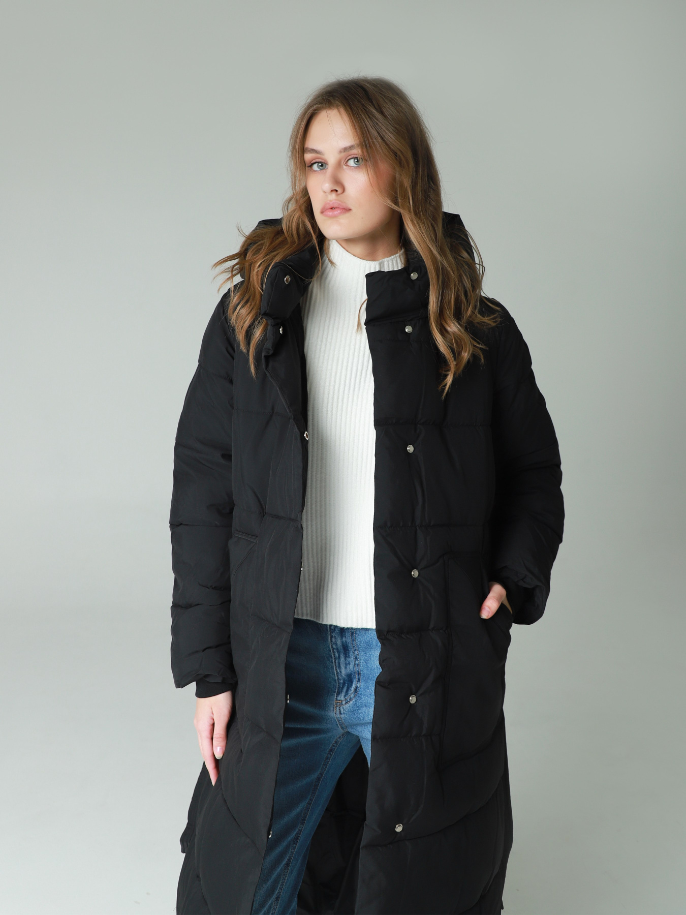 Куртки и дубленки URBAN TRACE модель Z751-BLACK Фото