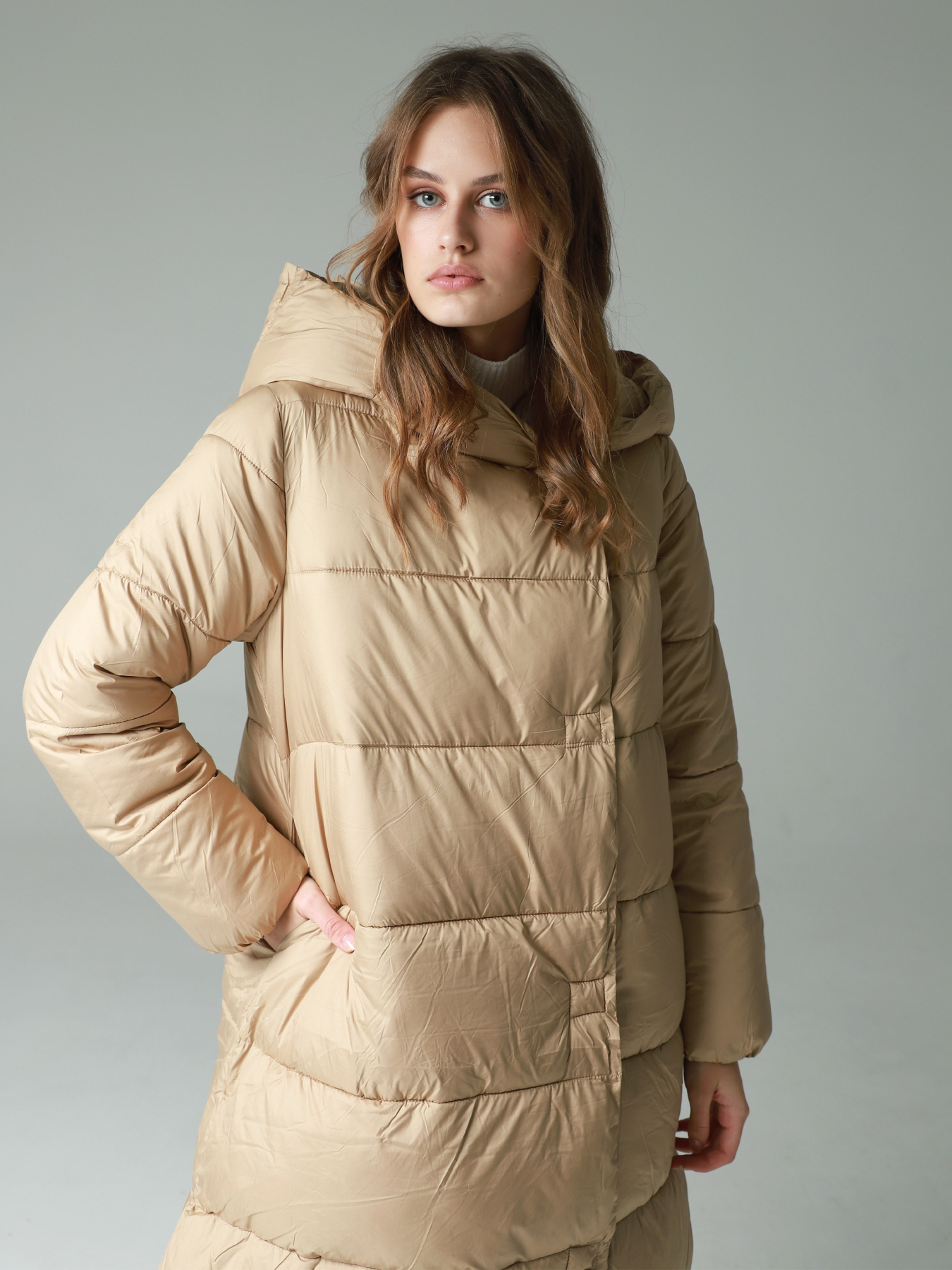Куртки и дубленки URBAN TRACE модель LA603-BEIGE Фото
