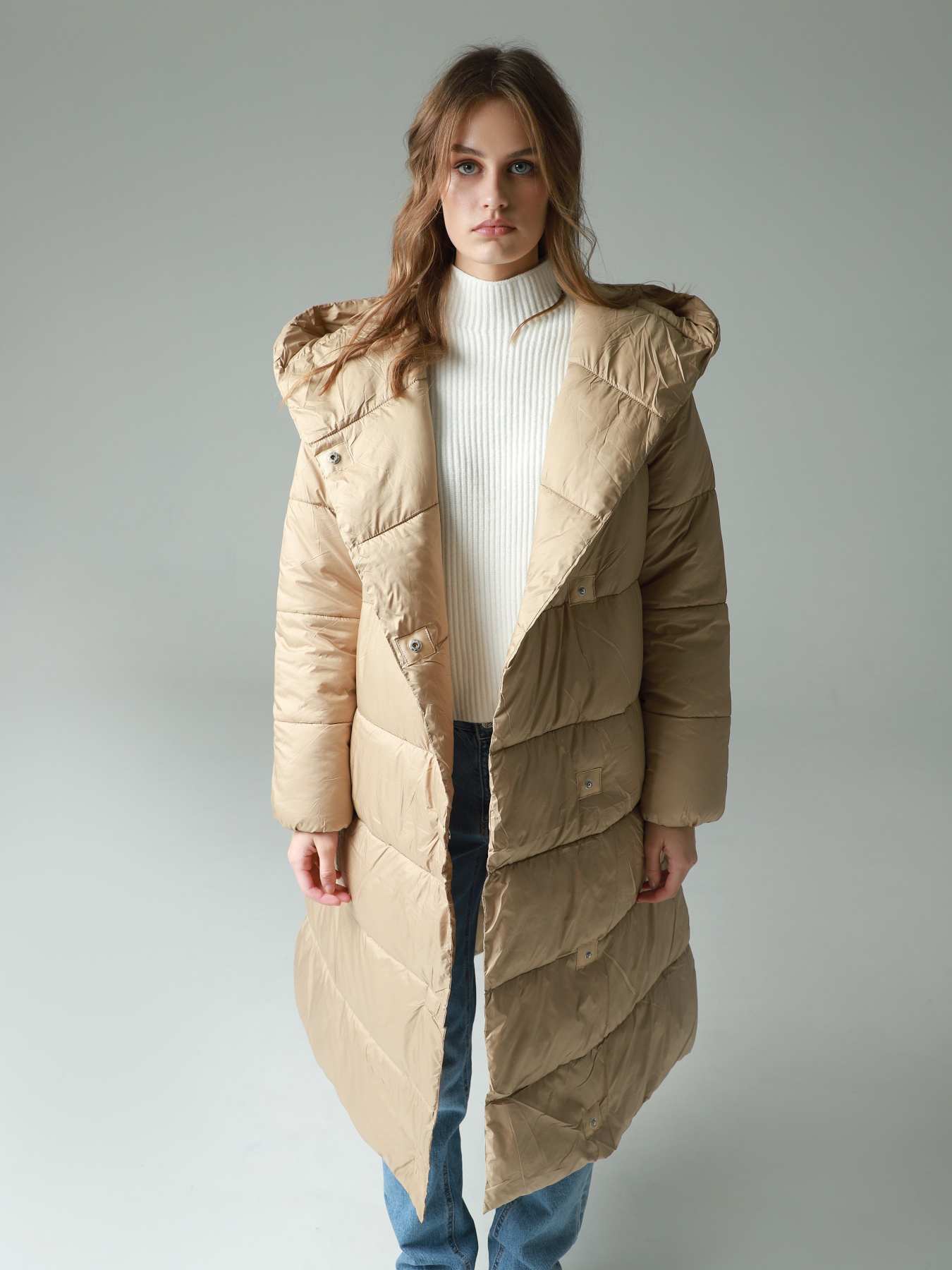 Куртки и дубленки URBAN TRACE модель LA603-BEIGE Фото