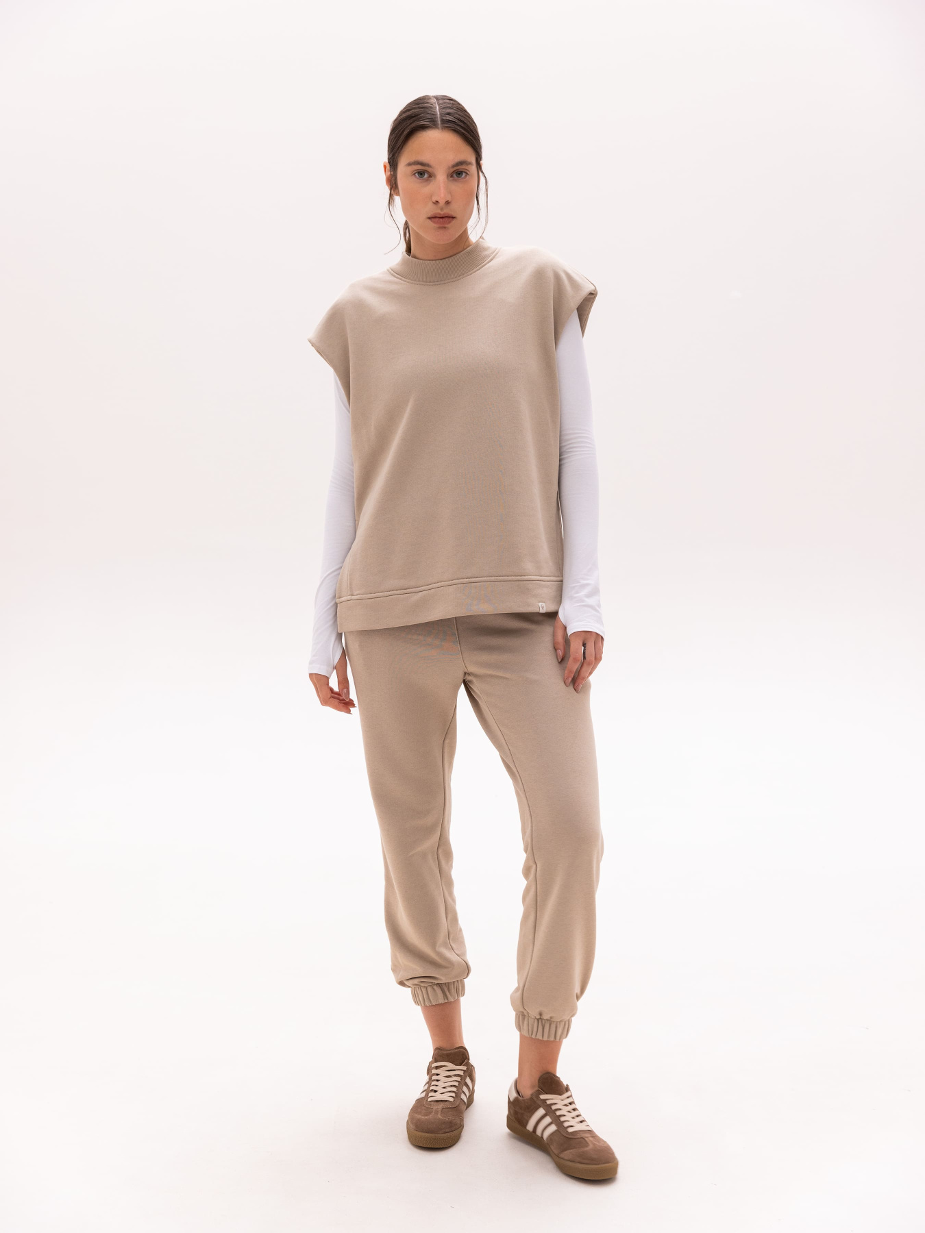 Худи и свитшоты Роза модель 231205_beige Худи и свитшоты Роза модель 231205_beige Фото