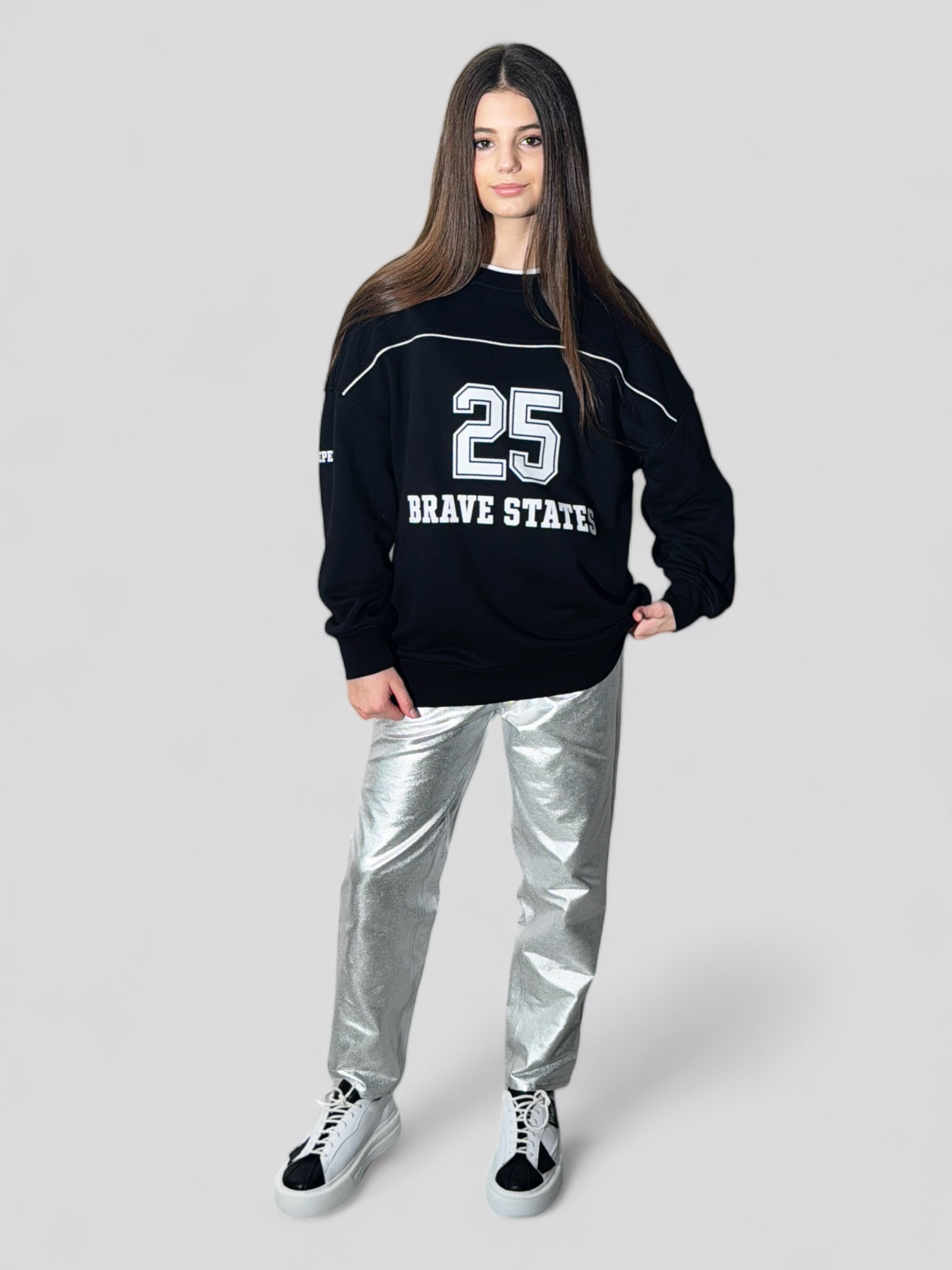 Джинси EVIE модель Silver-3464 Фото