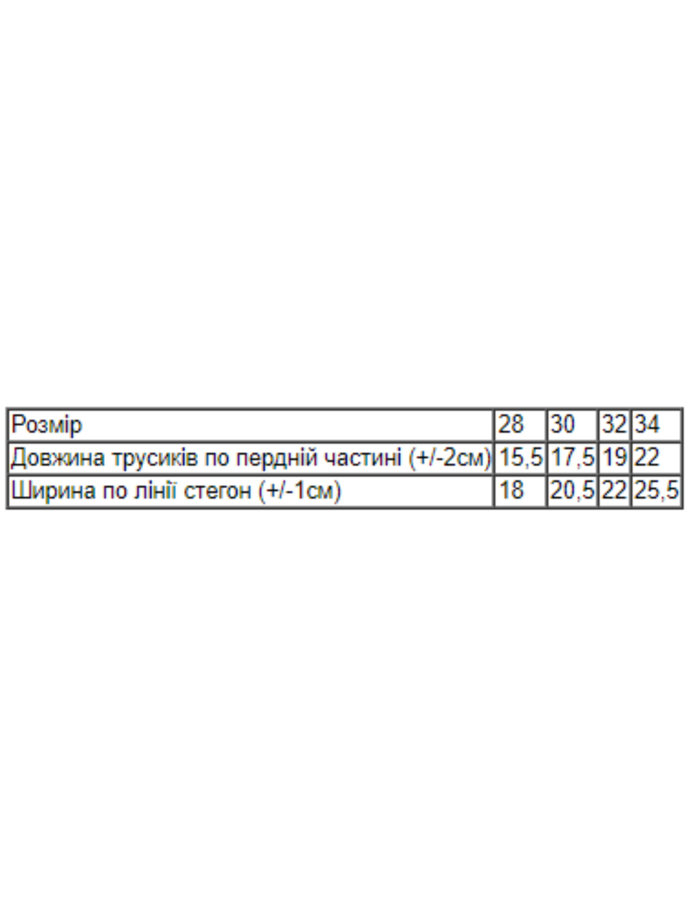 Нижня білизна Носи своє модель 272-002v-glochki-na-sromu Фото