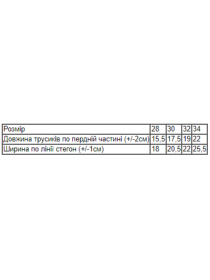 Нижня білизна Носи своє модель 272-002v-glochki-na-sromu Фото