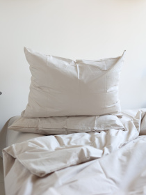 Комплект постельного белья с ткани Ранфорс цвет Песочный BedclozZzes модель 13190 Фото