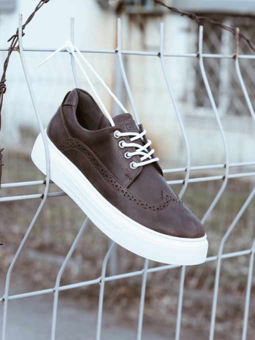 Туфли и лоферы Legessy модель STANLEY_COFFEE_MILK Фото